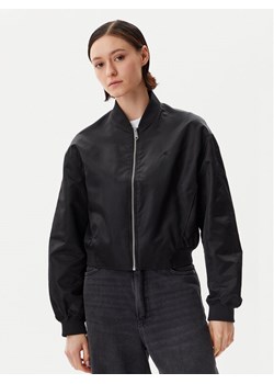 Calvin Klein Jeans Kurtka bomber Hero LV047B528G Czarny Relaxed Fit ze sklepu MODIVO w kategorii Kurtki damskie - zdjęcie 181141241