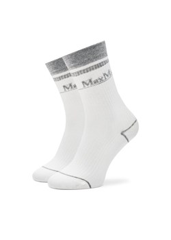Max Mara Leisure Skarpety wysokie damskie Gabarra 2426556018 Szary ze sklepu MODIVO w kategorii Skarpetki damskie - zdjęcie 181141271