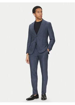 BOSS Garnitur C-Huge-Peak-252 50540764 Granatowy Slim Fit - id: 0000305104212 - marki BOSS HUGO BOSS - 181141301 BOSS Garnitur C-Huge-Peak-252 50540764 Granatowy Slim Fit ze sklepu MODIVO w kategorii Garnitury męskie - zdjęcie 181141301