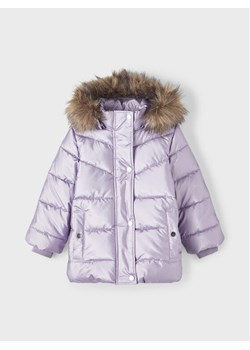 NAME IT Kurtka zimowa 13218548 Fioletowy Regular Fit ze sklepu MODIVO w kategorii Kombinezony i kurtki - zdjęcie 181141344