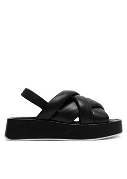 Pollini Sandały SA16266I1ITE0000 Czarny ze sklepu MODIVO w kategorii Sandały damskie - zdjęcie 181141474