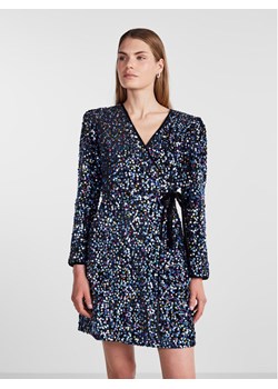 YAS Sukienka koktajlowa 26031700 Czarny Regular Fit ze sklepu MODIVO w kategorii Sukienki - zdjęcie 181141572