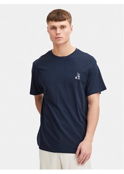 Solid T-Shirt Ilias 21108139 Granatowy Regular Fit ze sklepu MODIVO w kategorii T-shirty męskie - zdjęcie 181141603