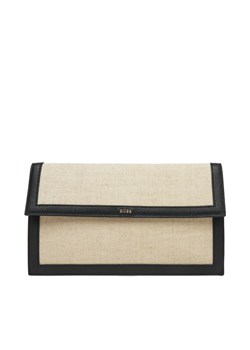 BOSS Duży Portfel Damski Alyce Flat Pouch CV 50542077 Beżowy ze sklepu MODIVO w kategorii Portfele damskie - zdjęcie 181141642