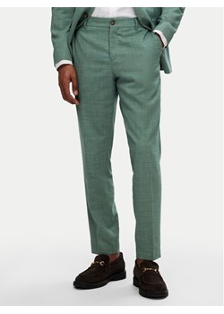 Selected Homme Spodnie garniturowe 16087871 Zielony Slim Fit ze sklepu MODIVO w kategorii Spodnie męskie - zdjęcie 181141720