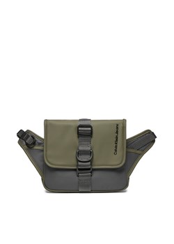 Calvin Klein Jeans Saszetka nerka K50K511508 Zielony ze sklepu MODIVO w kategorii Nerki - zdjęcie 181141760