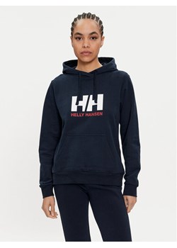 Helly Hansen Bluza Logo 2.0 34460 Granatowy Regular Fit ze sklepu MODIVO w kategorii Bluzy damskie - zdjęcie 181141822