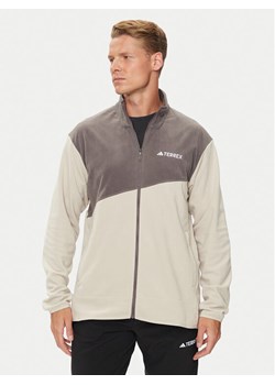 adidas Polar Terrex Multi IZ3296 Beżowy Regular Fit ze sklepu MODIVO w kategorii Bluzy męskie - zdjęcie 181141824