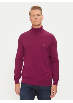 Boss Sweter Akiro S 50527573 Czerwony Regular Fit ze sklepu MODIVO w kategorii Swetry męskie - zdjęcie 181141951