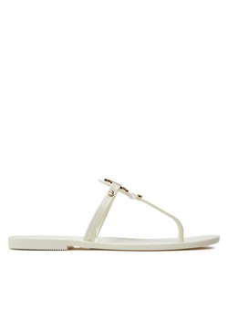 Tory Burch Japonki Mini Miller Flat Thong 51148678 Biały ze sklepu MODIVO w kategorii Klapki damskie - zdjęcie 181141962