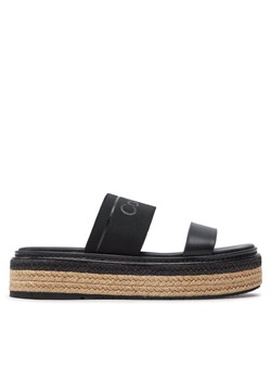 Calvin Klein Klapki Wedge Slide He HW0HW01966 Czarny ze sklepu MODIVO w kategorii Espadryle damskie - zdjęcie 181142022