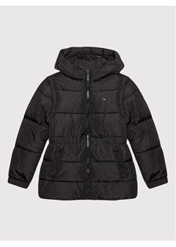 Tommy Hilfiger Kurtka zimowa KG0KG06690 Czarny Regular Fit ze sklepu MODIVO w kategorii Kurtki dziewczęce - zdjęcie 181142051