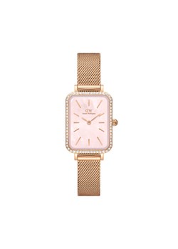 Daniel Wellington Zegarek Quadro Mesh DW00100669 Różowe złoto ze sklepu MODIVO w kategorii Zegarki - zdjęcie 181142211