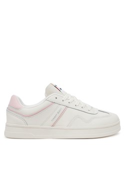 Tommy Jeans Sneakersy The Greenwich Leather EN0EN02794 Biały ze sklepu MODIVO w kategorii Buty sportowe damskie - zdjęcie 181142304