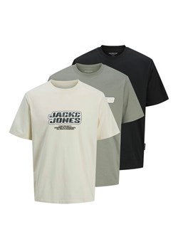 Jack&Jones Komplet 3 t-shirtów 12284772 Kolorowy Regular Fit ze sklepu MODIVO w kategorii T-shirty męskie - zdjęcie 181142330