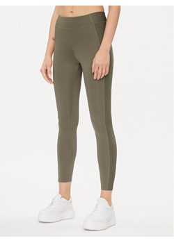 Reebok Legginsy Yoga Performance IM4048 Zielony Fitted Fit ze sklepu MODIVO w kategorii Spodnie damskie - zdjęcie 181142343