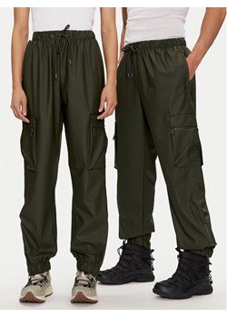 Rains Spodnie przeciwdeszczowe Cargo Rain Pants Regular W3 18850 Zielony Regular Fit - id: 0000303720698 - marki Rains - 181142372 Rains Spodnie przeciwdeszczowe Cargo Rain Pants Regular W3 18850 Zielony Regular Fit ze sklepu MODIVO w kategorii Spodnie męskie - zdjęcie 181142372
