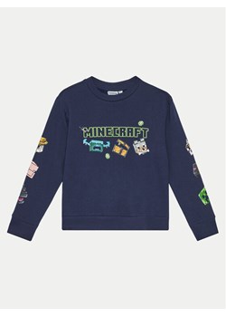 OVS Bluza 2138183 Granatowy Regular Fit ze sklepu MODIVO w kategorii Bluzy chłopięce - zdjęcie 181142384