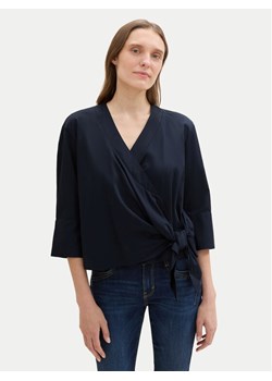 Tom Tailor Bluzka 1043200 Granatowy Loose Fit ze sklepu MODIVO w kategorii Bluzki damskie - zdjęcie 181142473