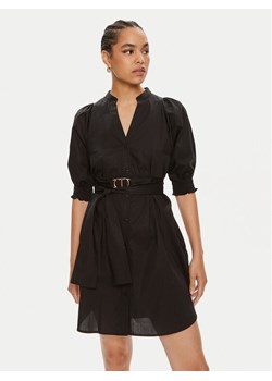 TWINSET Sukienka koszulowa 241TT2201 Czarny Regular Fit ze sklepu MODIVO w kategorii Sukienki - zdjęcie 181142521