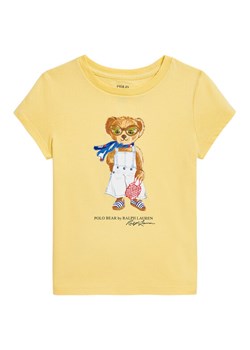 Polo Ralph Lauren T-Shirt 312965226002 Żółty Regular Fit ze sklepu MODIVO w kategorii Bluzki dziewczęce - zdjęcie 181142533