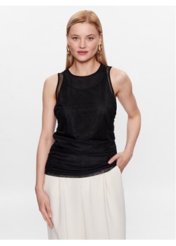 DKNY Top P3BH7RJA Czarny Regular Fit ze sklepu MODIVO w kategorii Bluzki damskie - zdjęcie 181142594