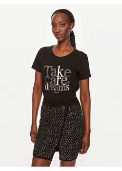 Liu Jo Sport T-Shirt TF4076 JS088 Czarny Regular Fit ze sklepu MODIVO w kategorii Bluzki damskie - zdjęcie 181142611