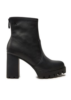 Calvin Klein Botki YW0YW01546 Czarny ze sklepu MODIVO w kategorii Botki - zdjęcie 181142624