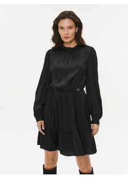 TWINSET Sukienka koktajlowa 232TT2174 Czarny Regular Fit ze sklepu MODIVO w kategorii Sukienki - zdjęcie 181142643