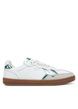 Pepe Jeans Sneakersy Ball Rise W PLS00037 Biały ze sklepu MODIVO w kategorii Buty sportowe damskie - zdjęcie 181142734