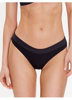 Calvin Klein Swimwear Dół od bikini KW0KW02032 Czarny ze sklepu MODIVO w kategorii Stroje kąpielowe - zdjęcie 181142842