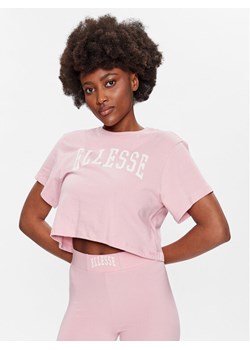 Ellesse T-Shirt Lanetto SGR17855 Różowy Regular Fit ze sklepu MODIVO w kategorii Bluzki damskie - zdjęcie 181142911