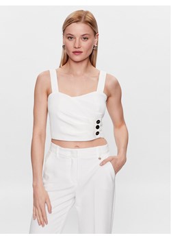 Liu Jo Top CA3095 T2200 Biały Regular Fit ze sklepu MODIVO w kategorii Bluzki damskie - zdjęcie 181142942