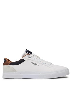 Pepe Jeans Trampki PBS30569 Beżowy ze sklepu MODIVO w kategorii Trampki dziecięce - zdjęcie 181142992