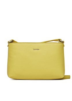 Calvin Klein Torebka Ck Must Xbody Md K60K610927 Żółty ze sklepu MODIVO w kategorii Listonoszki - zdjęcie 181143021