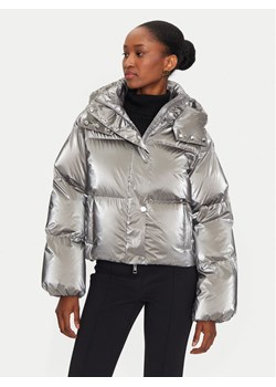 Elisabetta Franchi Kurtka zimowa PI-77D-46E2-V570 Srebrny Regular Fit - id: 0000304208362 - marki Elisabetta Franchi - 181143103 Elisabetta Franchi Kurtka zimowa PI-77D-46E2-V570 Srebrny Regular Fit ze sklepu MODIVO w kategorii Kurtki damskie - zdjęcie 181143103