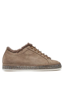 Le Silla Sneakersy Andrea Fod 1633T020M1LLBAK085 Beżowy ze sklepu MODIVO w kategorii Buty sportowe damskie - zdjęcie 181143113