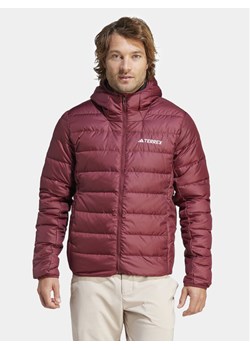 adidas Kurtka puchowa Terrex Multi Light Down IP6040 Czerwony Slim Fit ze sklepu MODIVO w kategorii Kurtki męskie - zdjęcie 181143141