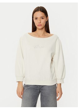 BOSS Bluza 50538987 Biały Relaxed Fit ze sklepu MODIVO w kategorii Bluzy damskie - zdjęcie 181143291