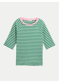 Tom Tailor Denim T-Shirt 1045410 Zielony Regular Fit ze sklepu MODIVO w kategorii Bluzki damskie - zdjęcie 181143321