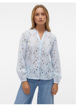 Vero Moda Koszula Ida 10303333 Błękitny Regular Fit ze sklepu MODIVO w kategorii Koszule damskie - zdjęcie 181143384