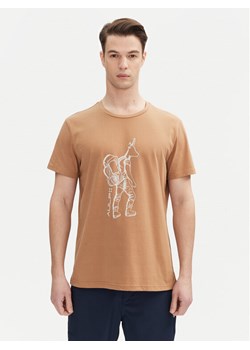 Aulp T-Shirt Ticco Pomarańczowy Regular Fit ze sklepu MODIVO w kategorii T-shirty męskie - zdjęcie 181143514