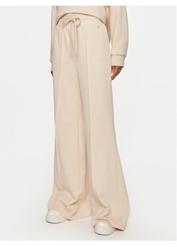 TWINSET Spodnie palazzo 242TP2492 Écru Relaxed Fit ze sklepu MODIVO w kategorii Spodnie damskie - zdjęcie 181143592