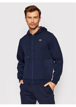 Lacoste Bluza SH9676 Granatowy Regular Fit ze sklepu MODIVO w kategorii Bluzy męskie - zdjęcie 181143652