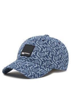 Karl Lagerfeld Jeans Czapka z daszkiem A2W33091 Niebieski ze sklepu MODIVO w kategorii Czapki z daszkiem damskie - zdjęcie 181143772