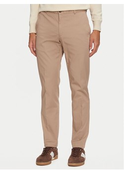 JOOP! Chinosy 17 JT-18Hank12-W 30041693 Beżowy Slim Fit ze sklepu MODIVO w kategorii Spodnie męskie - zdjęcie 181143812