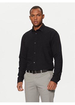 Tom Tailor Denim Koszula 1042551 Czarny Relaxed Fit ze sklepu MODIVO w kategorii Koszule męskie - zdjęcie 181143821