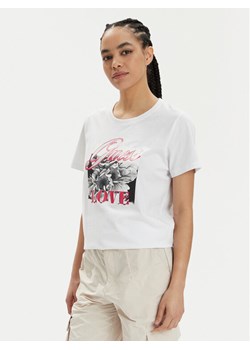 Guess T-Shirt W4GI17 I3Z14 Biały Regular Fit ze sklepu MODIVO w kategorii Bluzki damskie - zdjęcie 181143914
