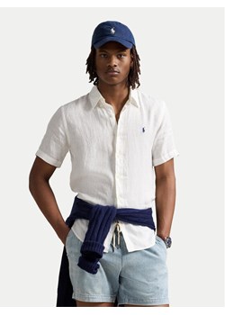 Polo Ralph Lauren Koszula 710968912008 Biały Custom Fit ze sklepu MODIVO w kategorii Koszule męskie - zdjęcie 181143953