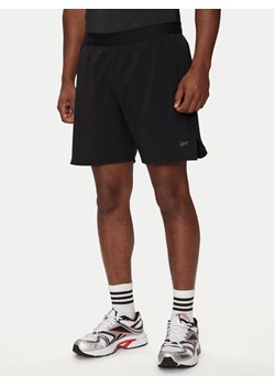 Reebok Szorty sportowe Speed 3.0 2 In 1 Short REEBOK-100065102 Czarny Regular Fit ze sklepu MODIVO w kategorii Spodenki męskie - zdjęcie 181144042